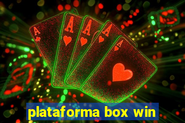 plataforma box win